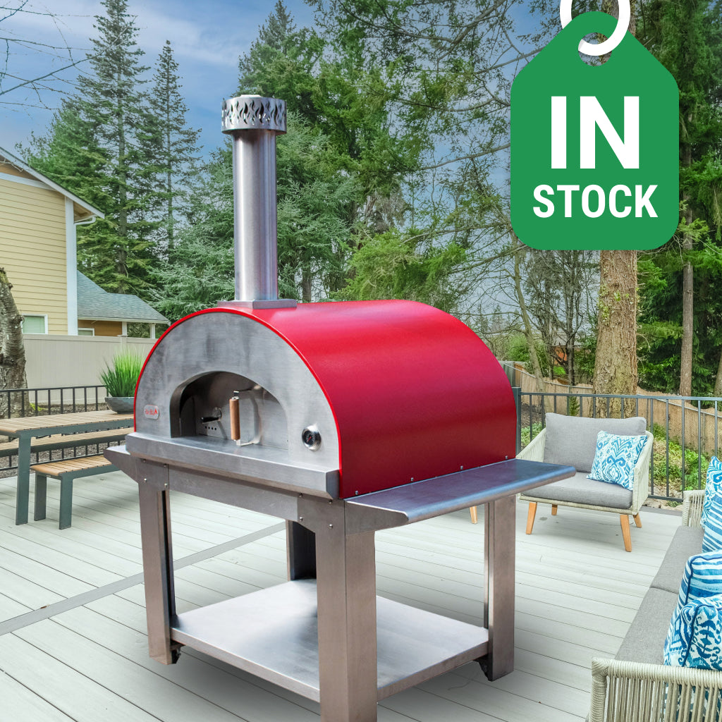 Aged Red Oak Pizza Oven Wood