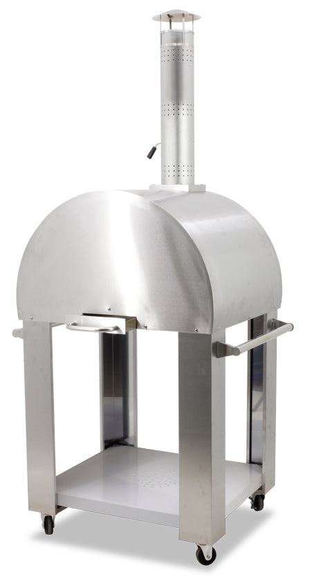 Stainless Steel Pizza Oven - Wood Fired