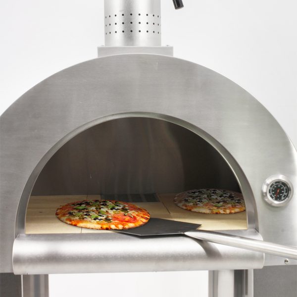 Stainless Steel Pizza Oven - Wood Fired