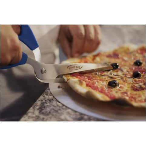 Pizza scissors in stainless steel