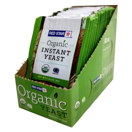 Red Star® Organic Instant Dry Yeast – 40 Packets