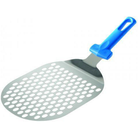 Stainless steel perforated oval peel