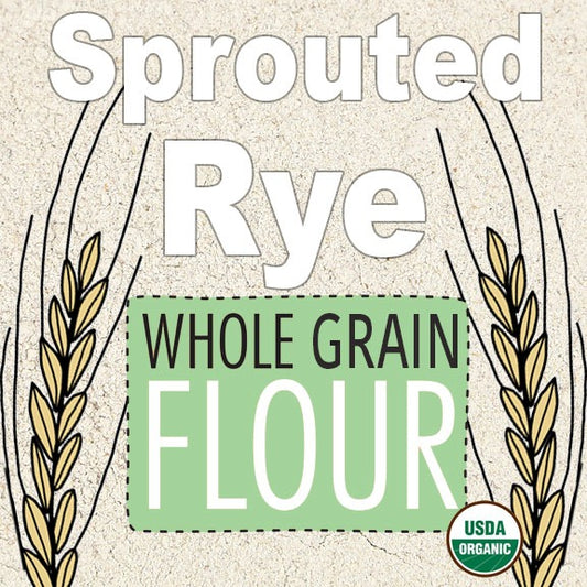 Organic Sprouted Rye Whole Grain Flour