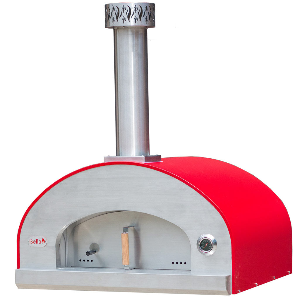Forno Bravo Bella Outdoor Living Grande 36 Wood Fired Pizza Oven with Cart - Firewalker Ovens