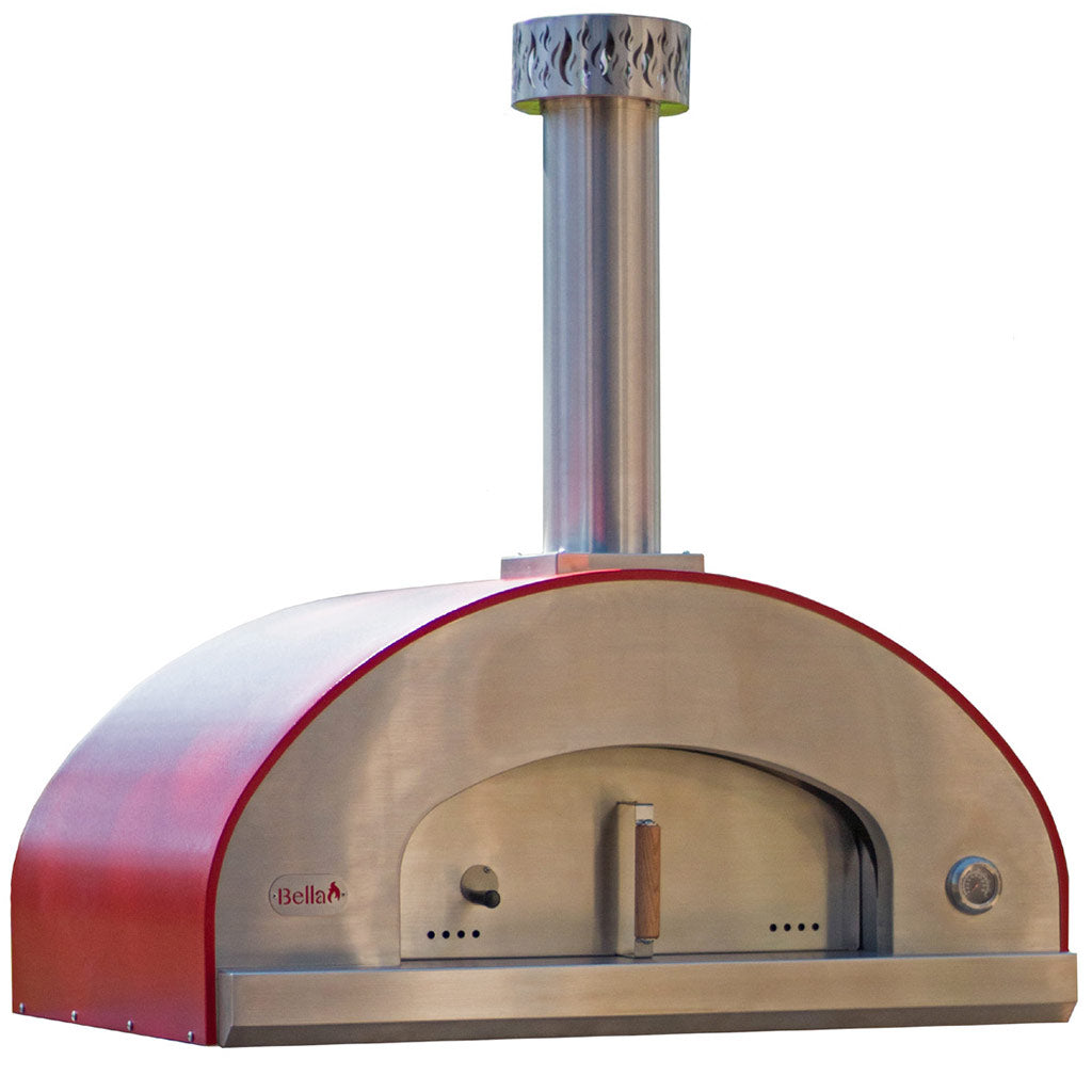 Forno Bravo Bella Outdoor Living Ultra Wood 40 Fired Pizza Oven with Cart - Firewalker Ovens