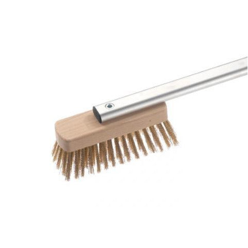 Brush with brass bristles - residential use